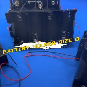 BATTERY HOLDER SIZE D ( 4 CELL ) BUY 1 FREE 1 / PEMEGANG BATERI SAIZ D (4 SEL) BELI SATU PERCUMA SATU /