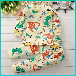 Pure Cotton Autumn Clothes Set for Babies High Waist Underwear Girls Bottoming Clothes Spring Summer Autumn Winter Children