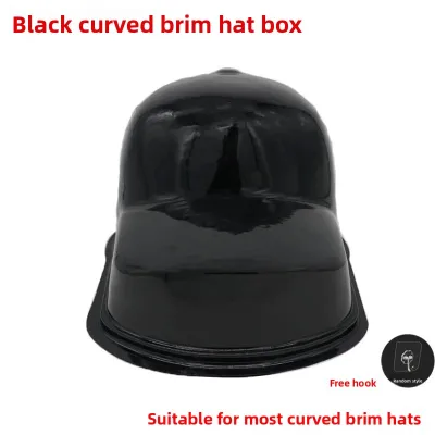 Transparent Baseball Cap Dust Cover Storage Hat Box Display Stand Hanging Cap Holder Anti-Deformation for Adult Summer 2024
