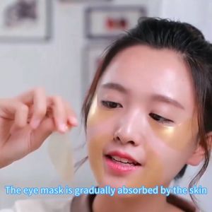 60pcs 24K Gold Eye Mask Remove Dark Eye Circles Collagen Eye Patches Korean Face Care Product Skincare Products