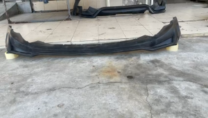 PERODUA BEZZA 2020-2025 (D68 V1) FRONT SKIRT LIP ORIGINAL SKIRT BODYKIT (MATERIAL PU)