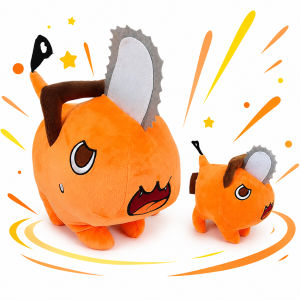 Bandai | 10-25CM Pochita Plush Chainsaw Chain Saw Man Plush Doll Cute Stuffed Cartoon Anime Soft Toys Pillow For Birthday Xmas Gifts