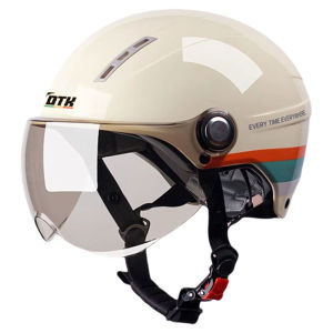 New National Standard Lightweight Motorcycle Safety Helmet for Men And Women Commuting All Seasons Electric Bicycle Half Helmet