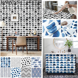Geometric Style Aelf-Wdhesive Wallpaper Peel and Stick Wall Stickers Vinyl Decoratio Contact Paper for for Living Room Furniture