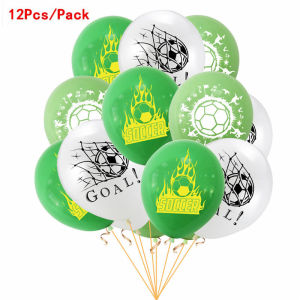 Takara Tomy | Soccer Balloons Football Superstar CR7 Argentina Messi Birthday Party Decoration 12inch Latex Balloons Soccer DIY Decorations