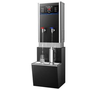 Chigo Electric Hot Water Dispenser Commercial Restaurant Water Heater Wall Mounted Cold Hot Pure Water Machine Stainless Steel
