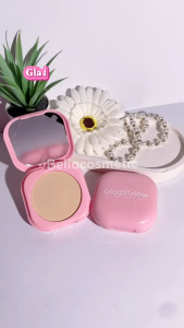 GLAD2GLOW Perfect Blurring Powder Foundation | Primer Skin Tint Foundation | Refill Bedak | Bedak Padat