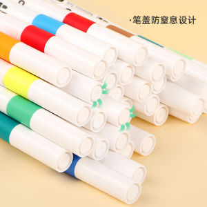 Acrylic marker pen art painting DIY graffiti brush color waterproof quick drying marker pen large capacity opaque color