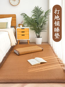 Thickened Tatami Cooling Mat Sleeping on Floor Tool Summer Nap Pad Home Use Bedroom Matress Modern Simple Style Non-Waterproof