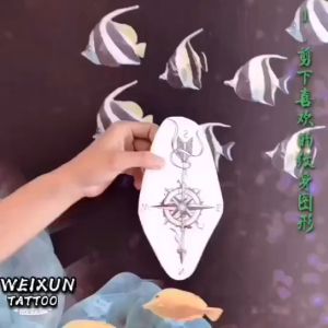 ( 641-680) Hình xăm tạm thời 15 ngày hình xăm đen trắng hình xăm chữ cái tiếng anh hình xăm cute