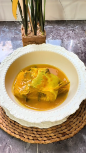 RakanKu MALAYSIA French Plate Ceramic Dessert Plate Floral Border Embossed Tableware Pasta Dinner Plate Microwave Safe Pinggan Makan 法式 陶瓷盘