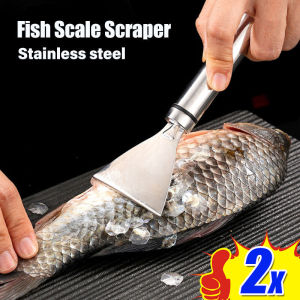Fish Scales Scraping Graters Stainles Fast Cleaner Remove Skin Brush Cleaning Peeler Scraper Bone Scaler Tool
