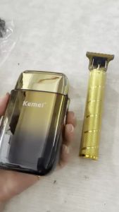 Kemei | Bộ Tông Đơ Cắt Tóc Điện Dành Cho Nam Kemei KM-709A Bộ Tông Đơ Chuyên Nghiệp Không Dây Với Lưỡi Dao Bằng Thép Không Gỉ Để Cắt Tóc Chính Xác KM-TX10