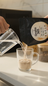 NUTRILICIOUS Grains 365 100g for Instant Multigrain Powder Freshly Made Daily Multigrain Drink