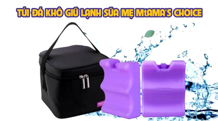 Túi Đá Khô Trữ Sữa Mama’s Choice, Bảo Quản Lạnh Sữa Mẹ Đến 14 Giờ, Giữ Nhiệt Bình Sữa, Đựng Đồ Ăn Cho Mẹ & Bé Lamkids