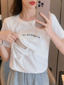 Nursing Friendly Loose Long Sleeve Cotton T-Shirt Spring Autumn New Style Outwear Comfortable Breathable Pure Cotton Maternity Top