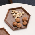 Black Walnut Wood Long Rectangle Multi-purpose Tray. 