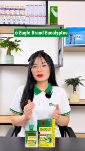 Dầu Khuynh Diệp Con Ó Singapore Chống Muỗi Eagle Brand Eucalyptus Oil Plus 25ml