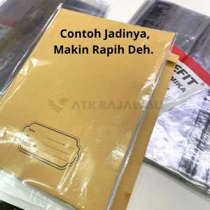 Sampul Buku Mika Plastik Kwarto & Boxy