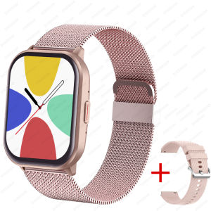 2026 New Lady fashion Smart Watch Men Women Heart Rate Blood Pressure Fitness Tracker Bluetooth Call Smartwatch Man For Android