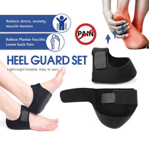 1Pair Heel Protector Foot Pain Relieves Arch Support Orthotic Plantar Fasciitis Cushion Pad Sleeve Heel Spurs Flat Feet Orthopedic Pad Correction Insoles