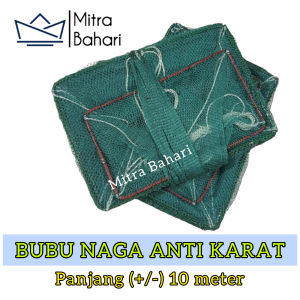 BUBU NAGA 9 - 10 METER (ANTI KARAT) | BUBU PANJANG | BUBU NAGA HIJAU | PERANGKAP UDANG | PERANGKAP IKAN | BUBU NAGA HIJAU | BUBU CIREBON