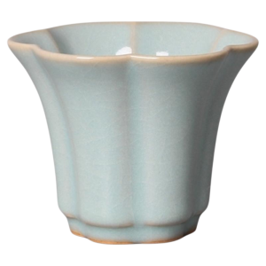 Ruyao Ceramic Tea Set Owner Cup Single Cup Gongfu Cup Original Mine Agate Sky Blue Glaze Non-Heritage Chinese Style Diningware