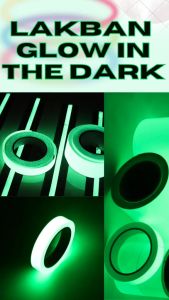 Glow In The Dark Tape 50mm x 5m Meter Isolasi Lakban Sticker Fosfor HY6