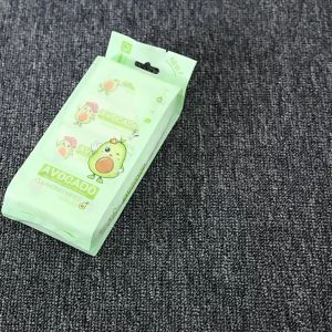Túi 8 gói Khăn ướt mini tiện lợi khăn ướt vải không dệt siêu mềm mịn dùng vệ sinh tay/miệng không cồn không mùi