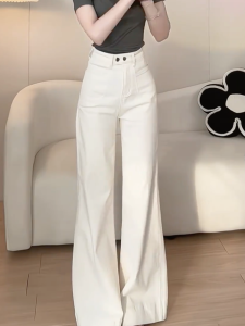 MANMI | Quần Dài Thoáng Mát Cao Waist Loose Cho Mùa Hè
