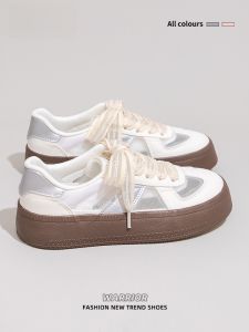 Warrior | Womens Fall Winter New Retro Breathable Casual Thick Sole White Canvas Shoes