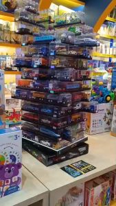 โมเดลรถตัวต่อบล็อคยานพาหนะ