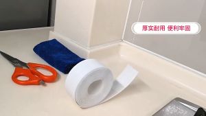 3.2M Bathroom Kitchen Sticke Marbling Wall Sticker Shower Bath Sealing Strip Tape Caulk Strip Self Adhesive Waterproof Sink Edge Tape
