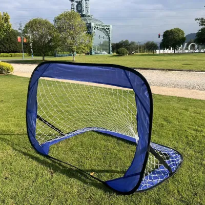 Portable Soccer Goal Collapsible Pop-Up Training Net Soccer Goal for Backyard and Indoor/Outdoor Use Carrying Bag Included