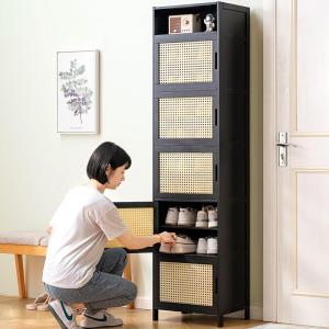 BOJIAJIAJU | Dust-Proof High Standing Entry Shoe Cabinet