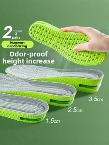 FASHEHAN | Odor-Preventing Insole Deodorizing Summer Breathable Prevent Athletes Foot