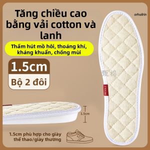 ZHIHAOEN | Đệm Giày Nâng Cao Chống Vi Khuẩn & Kiểm Soát Mùi