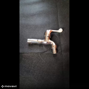 Kran Air Engkol Stainless 1/2 inch Tembok Keran Taman Kamar Mandi Shower Wastafel Mesin Cuci 1/2"