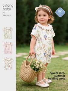 CAIYINGFANG | Cotton Summer Baby Romper