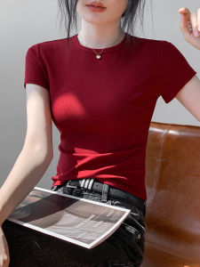 GEBEISHANG | Slim-Fitting Womens Short Sleeve T-Shirt