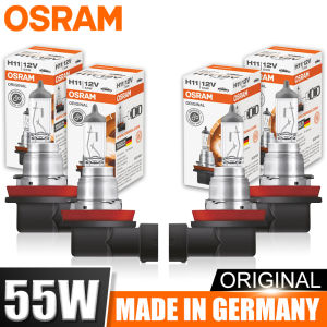 Osram | OSRAM H11 12V 55W 64211 PGJ19-2 Original Line Car Halogen Headlight Auto Bulb 3200K Standard Lamp OEM Made In Germany 1/2/4pcs