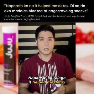 JUJU EasySlim - 1 Tube (15 Effervescent Tablets) Best for Slimming Weight Loss o Pampapayat and Fat Burner which Flushes the Toxins Fights the Cravings and Promotes a Healthy Diet Juju Slim - Lazada