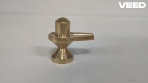Brass Mini Shivalinga Idol for Shivaratri Pooja & Daily Worship | Sacred Shiva Murti for Home Mandir & Altar Decor (Size - 2x2 In | 140g | Pack 1 Pc)