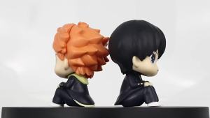 Bandai | Bộ Mô Hình Nhân Vật Hoạt Hình Haikyuu - Hinata Shoyo & Tobio Kageyama 10cm 2 Món Chất Liệu PVC Đồ Chơi Mô Hình Dễ Thương Quà Tặng Cho Trẻ Em