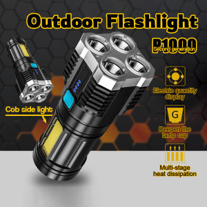 ไฟฉายแรงสูง 4 ตา สวยทุกเพศ ไฟฉายแรงสูง ไฟที่ได้สว่างเป็นพิเศษซูม พิเศษซูม ชั่นเลือด ไฟที่พกพา ไฟที่พยาบาล 4 ล้าน ราคาพิเศษ