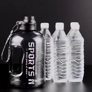 2.7L/1.7L Termos Botol Minum Gym Fitness Olahraga Sport Water Bottle Jumbo