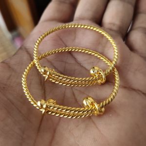 Gelang Anak Bayi Lapis Emas 24k Isi 2