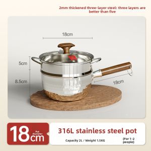 KBH | Non-coated 316L Stainless Steel Snowpan