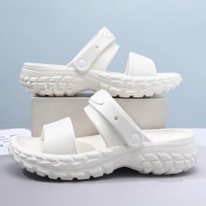 Mens Thick Bottom Anti-Wear Slip-On Summer New Style EVA Anti-Slip Outdoor Beach Slippers Comfortable Sensation Clog Shoes