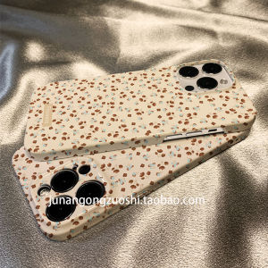 INS Hong Kong Style Retro Full Screen Floral for Iphone16promax Phone Case Apple 16 New Arrival 16pro Art 15promax Niche Style 15pro Classy 15 Minimalist 14/13 Female 12